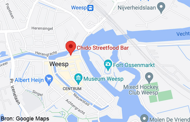Locatie Chido in Weesp