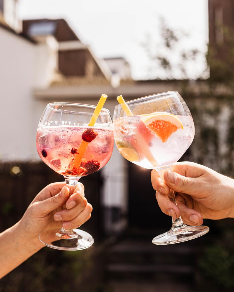 Gin tonic bij Chido in Weesp